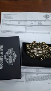 Harley-Davidson Rockin Roses Buckle 皮帶扣