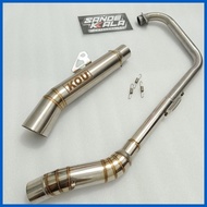 ╯ ➝ ∯ CREED Open Spec kou super open exhaust pipe for tmx 125 155 Russia tc Pinoy skygo raider 150