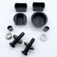 MaficRep 4PCS Tailgate Hinge Pivot Bushing Insert Kit 55274936AC E7TZ-99430B22-A & 2PCS Tailgate Str