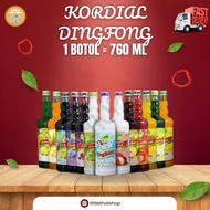 Ding Fong Squash Kordial Ice BLended Flavour Perasa Air Thailand (760ML)