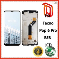 For Tecno Pop 6 Pro BE8 LCD Display Touch Screen Digitizer Assembly Repair Parts Replacement