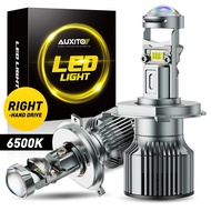 AUXITO 1Pair H11 H4 H7 120W 22000LM Bi LED Projector Headlight Bulb Canbus 6000k White Right-hand dr