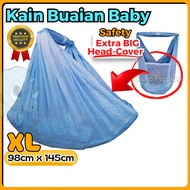 CANDY WORLD XL Kain Buaian Baby Cradle Net Kain Buaian Bayi Spring Cot Net Kain Buai Baby Net
