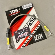 TDR Racing Brake Hose 40 cm 40cm 16 Inch 16 Inch Titanium Silver Original