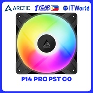 Arctic P14 Pro A-RGB 140mm PWM High Static Pressure 2500RPM Black Fan ACFAN00315A itw