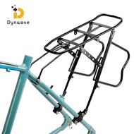 Dynwave Bike Rear Rack Bike Carrier Rack for Folding Bike Outdoor Mountain Bike