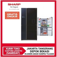 Sharp Kulkas Side By Side 5 Pintu SJ-IFX96PDG-BK / SJIFX96PDGBK