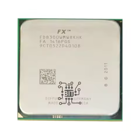 FX-8300 FX 8300 FX8300 3.3 GHz Eight-Core 8M Processor Socket AM3+ CPU 95W Bulk Package FX-8300
