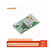Mini Efficiency 97.5% Small Size-Buck Module 4-24V12V24V to 5V3A Car