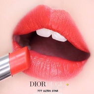 DIOR ULTRA ROUGE 777 LIPSTICK - ULTRA STAR - Modern Bright Orange Red 3.5g