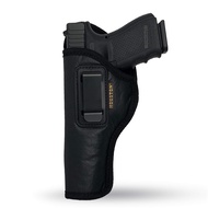 IWB Gun Holster by Houston - ECO Leather Concealed Carry Soft Material - FITS Glock 17/21, H &K,Bere