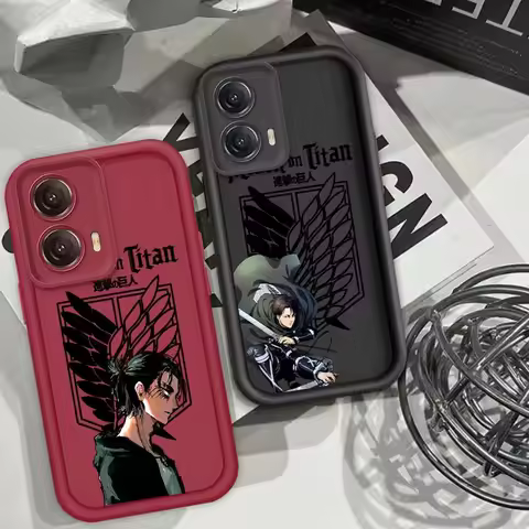 Anime Attack On Titan Art Phone Case For Motorola G85 Edge 50 G24 G35 E14 G04 G34 G Stylus G54 G13 G