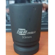 MATA CODE N74P SOLID impact socket 33 mm truck wheel socket wrench 1 inch 33mm truck wheel shock wre