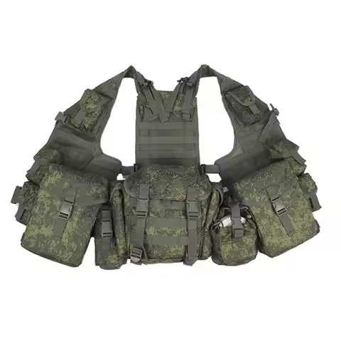 Russian 6Sh117 Tactical Combat Gear EMR/PKM Molle Pouches Tactical Vest Quick Release Buckles Vest M