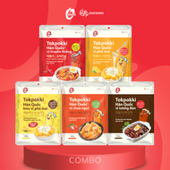 COMBO 5 gói tokbokki Ofood 140g đủ 5 vị