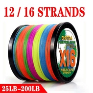 STOCK IN PERAK GHOTDA X16 8.0#-20.0#  PE  Line 300M 125/140/161/200LB  All Waters PE Line Braided