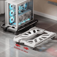 JUNMPERRD CPU Holder, Adjustable with Caster Wheels CPU Stand, Universal Mobile Scalable CPU Tower H