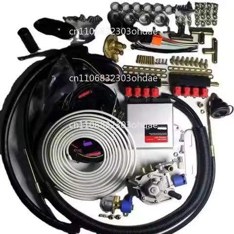 Car CNG conversion kit AEB MP48 ECU style 4Cly petrol to gas conversion equipment