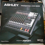 audio mixer ashley 8 channel original