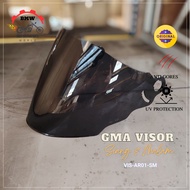 Helmet Visor GMA V-Shape <Smoke> AR-C RITZ / AR1 - AR5