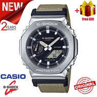 (ของแท้ 100%) นาฬิกา Casioคาสิโอ ขอ(รับประกัน 1 ปี) Casioนาฬิกาคาสิโอของแท้ G-SHOCK CMGประกันภัย 1 ปีรุ่น GM-2100C-5Aนาฬิกาผู้ชาย