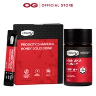 COMVITA UMF™ 15+ Manuka Honey 250g and Probiotic Manuka Honey Solid Drink (15 Sachets x 2g)