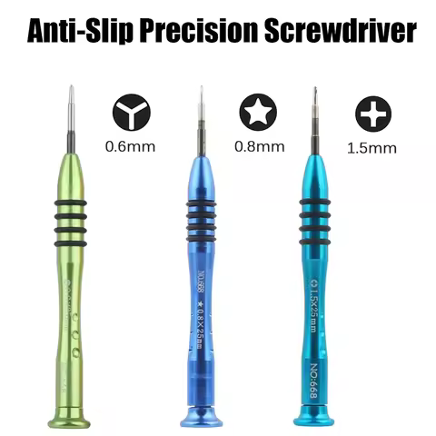 Screwdriver 1.5mm PH000 Phillips 0.8mm P2 Pentalobe 0.6mm Y000 Tri-point for iPhone 7 8 Plus X XS 11