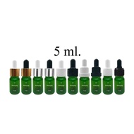 [แพ็ค100] พร้อมส่งขวดแก้วสีเขียว ขนาด 5ml 10ml 15ml 20ml 30ml 50ml 100ml ดรอปเปอร์ dropper ขวดแบ่ง ข