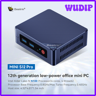 [WUDIP] Beelink Mini S12 Pro Mini PC 12th Gen Intel Alder Lake-N N100 16GB DDR4 500GB SSD Wifi6 BT5.