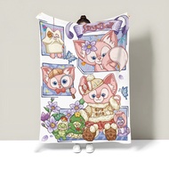 Cartoon Star Kirby Blanket Cartoon Star Kirby Blanket Student Dormitory Nap Blanket Cute Nap Blanket