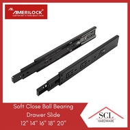 ♞Amerilock Ball Bearing Drawer Slide (Soft Closing)