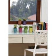 [Stok Ada] 现货🔥Artstone Decorative Cache Pot / Pasu Bunga Hiasan / Indoor / Modern Stone Look / Clair