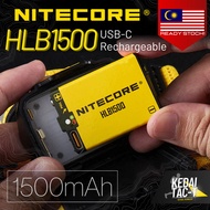 NITECORE HLB1500 - 1500mAh Li-ion Rechargeable Battery Pack for UT27, HA13 and Bubble Lantern - Read