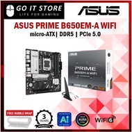 ASUS PRIME B650EM-A WIFI | micro-ATX | DDR5 | PCle 5.0
