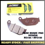 HONDA RS150 RS RFS150 RFS APIDO BRAKE PAD BREK PAD BELAKANG DISC PAD DISK PAD CALIPER BRAKE PAD