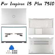 Metal Case For Dell Inspiron 15 Plus 7510 7515 Top Lid Frame 007DY0 0G2NCT Upper Bottom Hinges