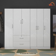 ARISE 7X6FT WARDROBE WITH SHELF / almari baju /kabinet baju / almari baju budak /wardrobe clothes