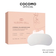 (BLANC DUBU OFFICIAL STORE)  Nuborn Cell Hydrogel Collagen Neck Mask (1 Box = 5 Masks x 14g) - COCOM