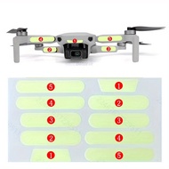 Suitable for DJI Mini 2/3/4 Luminous Stickers, Air 2/2S Night Airline Luminous Stickers, Fluorescent