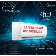 MIDEA 1.5HP Split Type Celest Inverter Aircon