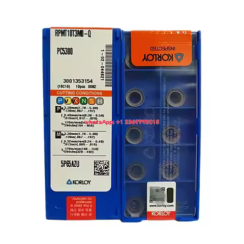 KORLOY 100% Original RPMW RPMW10 RPMW12 RPMW1003 RPMW1204 MO MOE-Q MOS KF5800 PC5300 CX500 KF2500 Mi