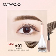O.TWO.O OTWOO O TWO O Eyebrow Gel Defining Cream Gel Pomade 3D Natural Brown Eye Brow Shade Make Up 