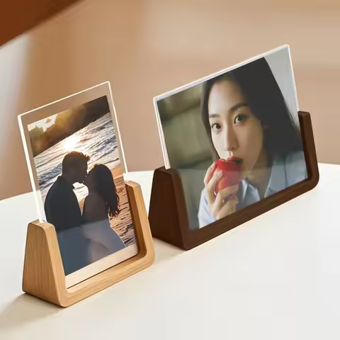 Walnut/Beech Photo Frame 10X15 15X20 20X25cm Home Decoration Wood Pictures Frame For Party Home Deco