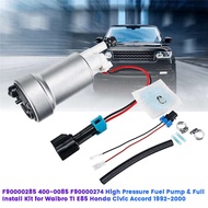 domain-F90000285 F90000274 525lph High Pressure Fuel Pump&Install Kit for /TI E85 Accord 1992-2000 F