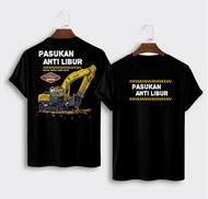 KAOS ATASAN OBLONG DEWASA PRIA/LAKI-LAKI LENGAN PENDEK DISTRO GAMBAR DEPAN BELAKANG KAOS BEKO-730