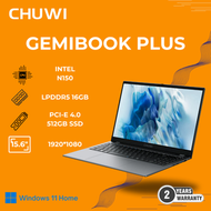 馳為 - CHUWI GemiBook Plus Intel Celeron N150 16GB LPDDR5 + 512GB M.2 SSD Win11Home (NB-GMBPS15+LB-PCN
