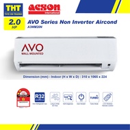 Acson 2.0HP AVO Series Non Inverter Air Conditioner A3WM 20N
