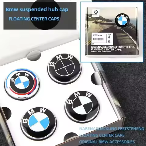 68mm Floating Wheel Center Caps for BMW E90 E91 E92 E93 F30 F10 F11 F04 E84 E83 F25 E70 F15 E72 F16