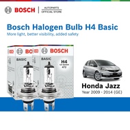 Bosch Halogen Headlight Bulb for Honda Jazz (60/55W) H4