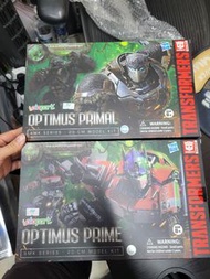 Yolopark 出品的《變形金剛：萬獸崛起》（Rise of the Beasts）AMK 系列 Optimus Primal (金剛王/奧狄武) & Optimus Prime (柯博文) ho 